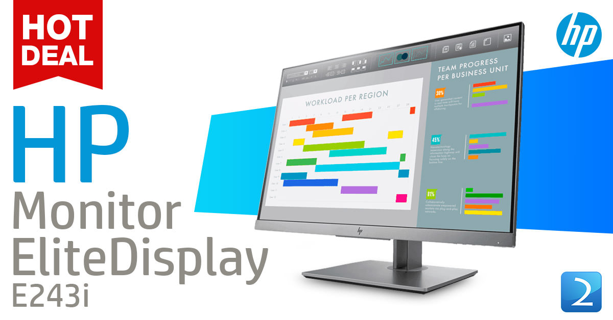 ช้อป HP Monitor EliteDisplay E243i เลย! ราคาดี จัดส่งฟรี